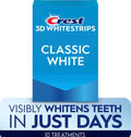 Crest 3DWhitestrips Classic White Teeth Whitening Kit, 10 Count