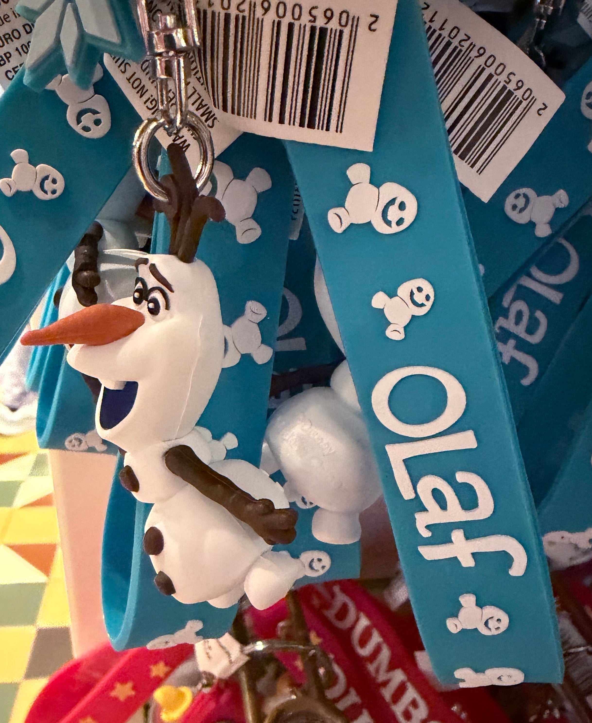 Frozen Olaf Wristlet Keyring