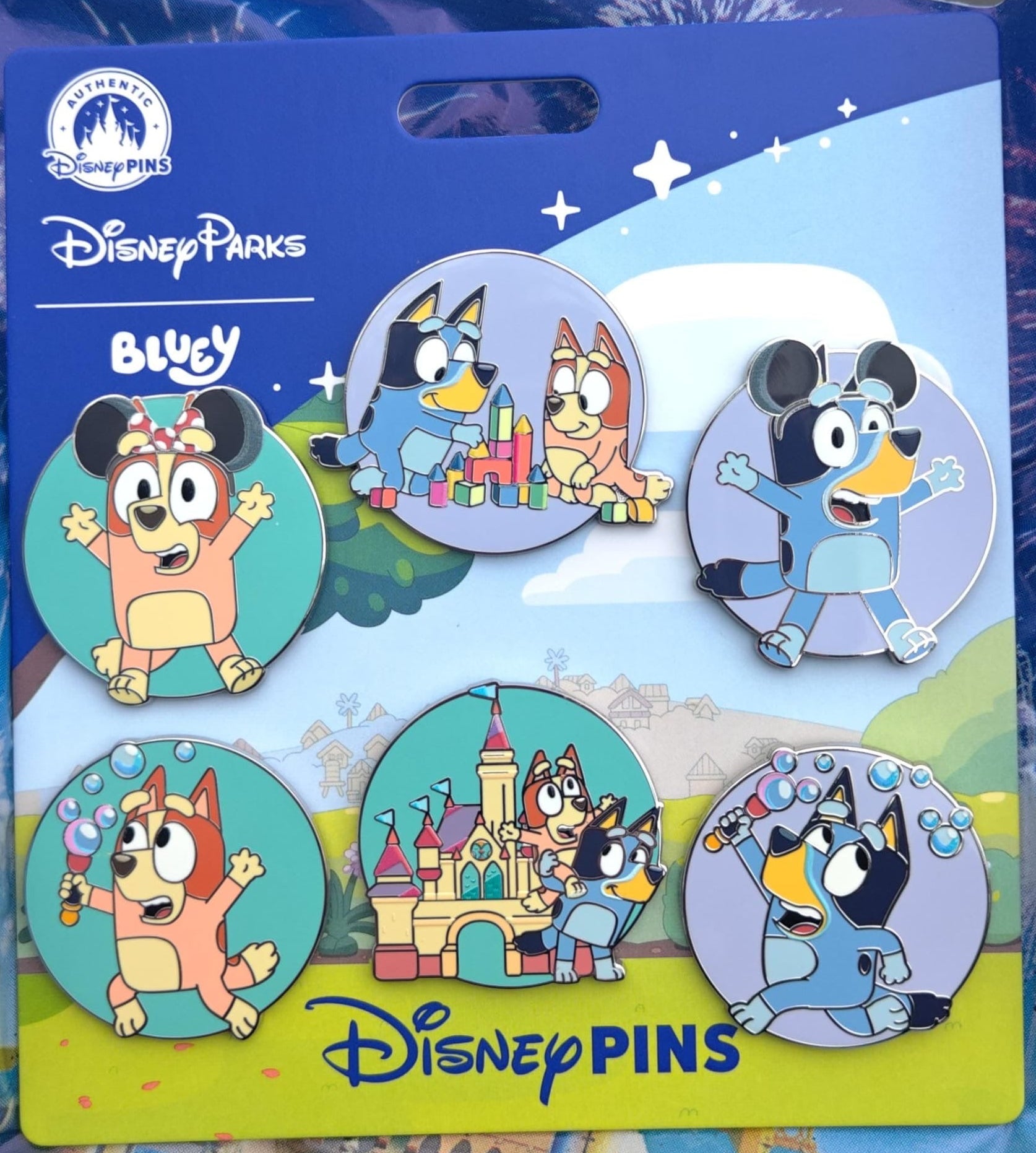 Bluey Pin Set