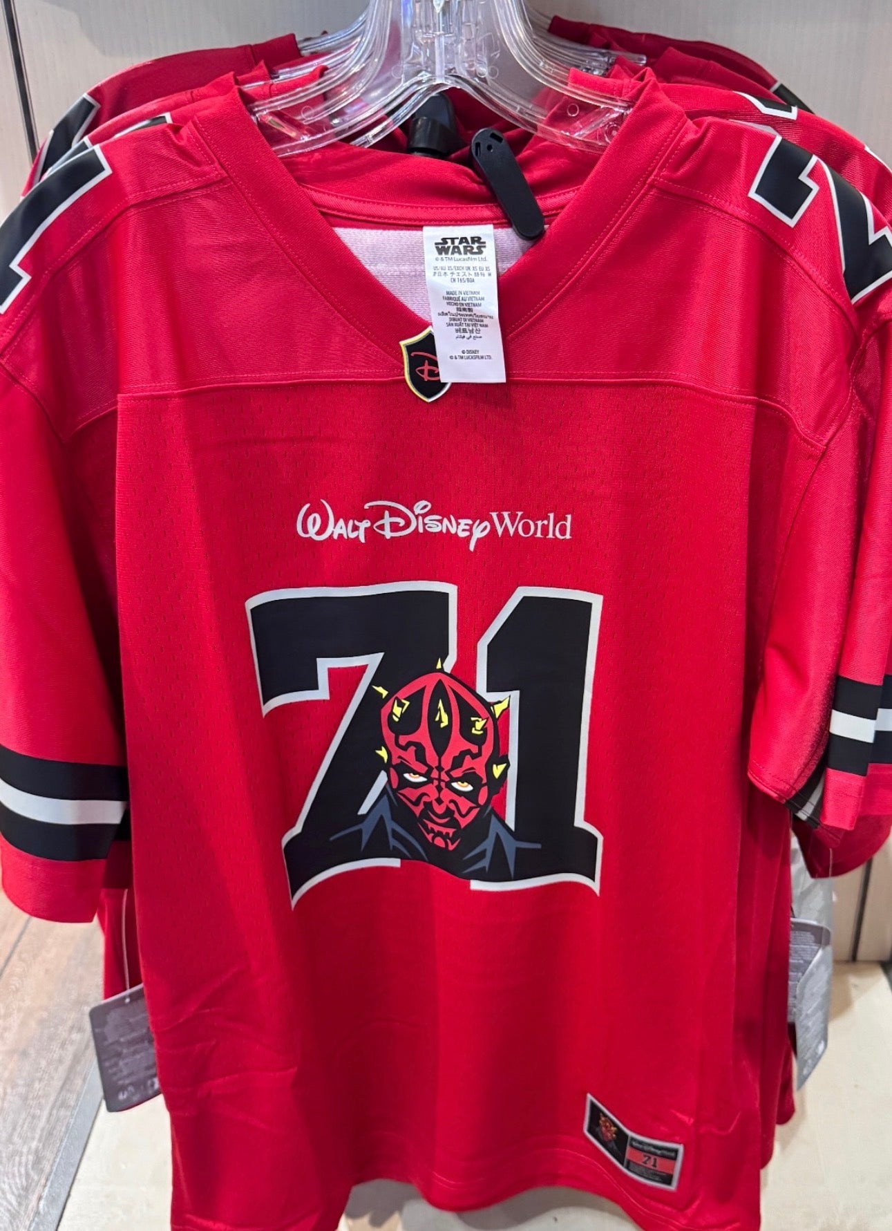 Walt Disney World Darth Maul Jersey