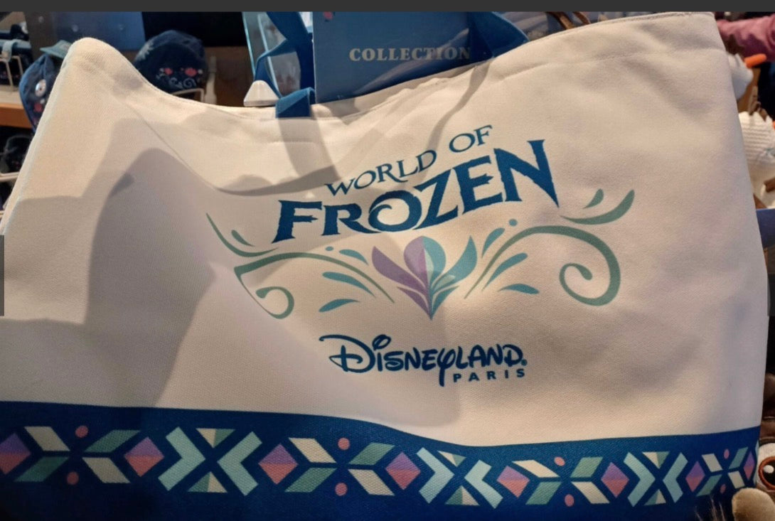 Olaf Knitted Plush Tote Bag