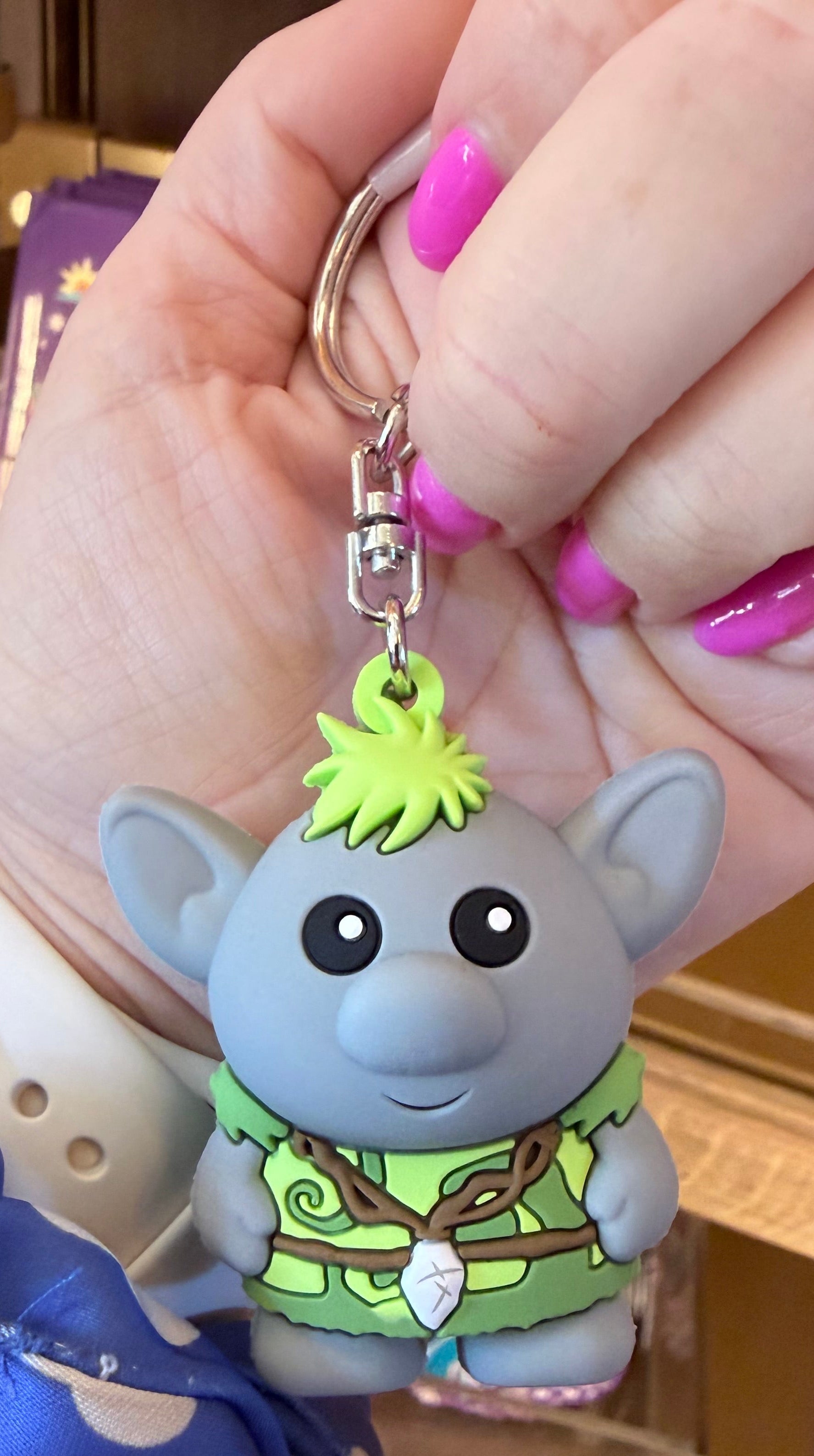 Baby Troll Keyring