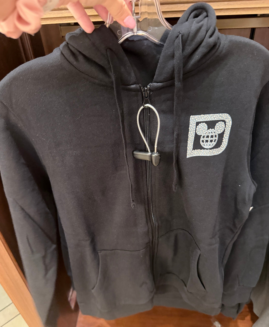 Walt Disney World Jack Skellington Rhinestone Hoodie