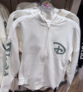 Walt Disney World Hoodie - White With Green Writing