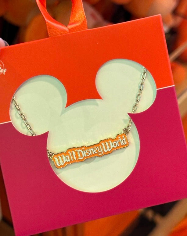 Walt Disney World Logo Mania Necklace