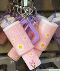 Daisy Tumbler Keychain