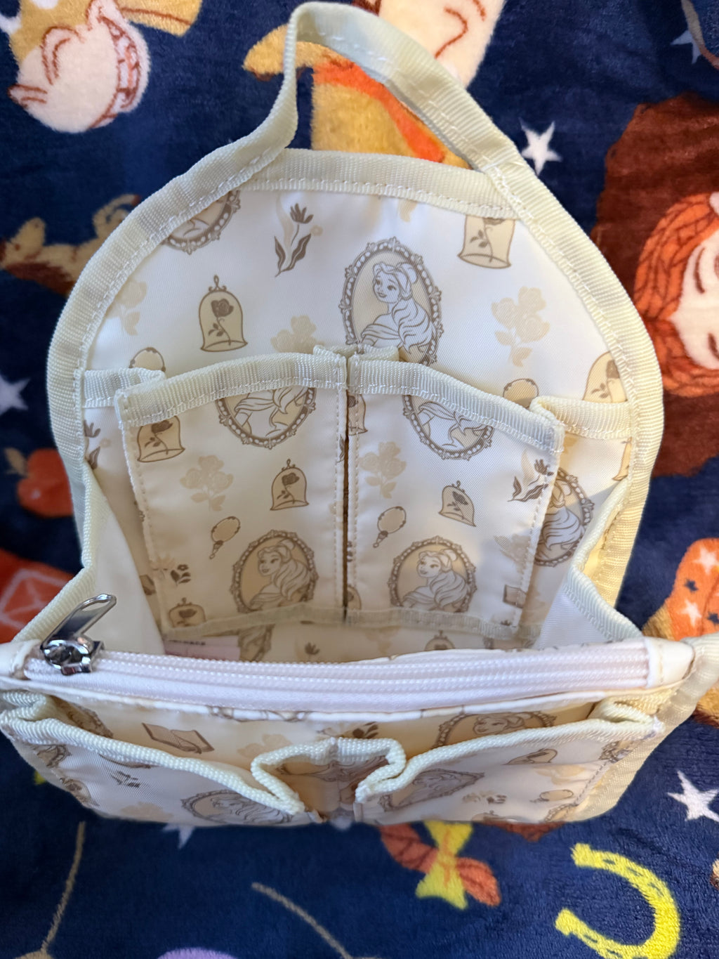 Beauty and The Beast Belle Mini Backpack Organizer - BoxLunch Exclusive