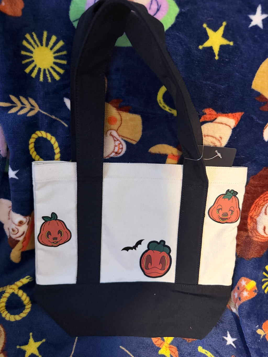 Mickey & Friends Halloween Mini Canvas Tote Bag - BoxLunch Exclusive