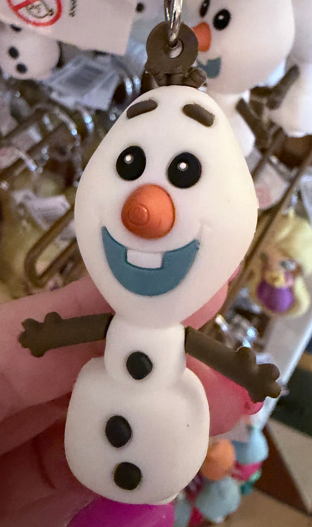 Frozen Character Keyring - 3 Styles Available
