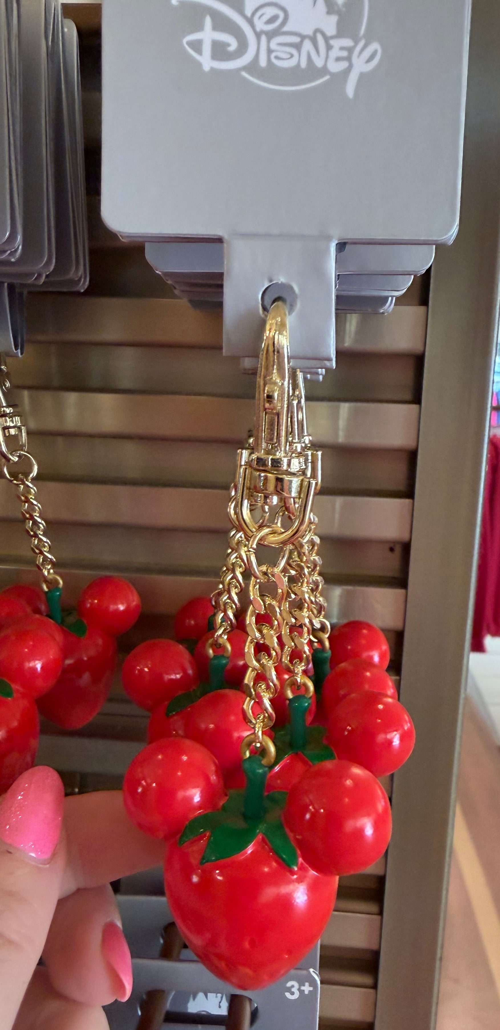 Mickey Fruit Keyring