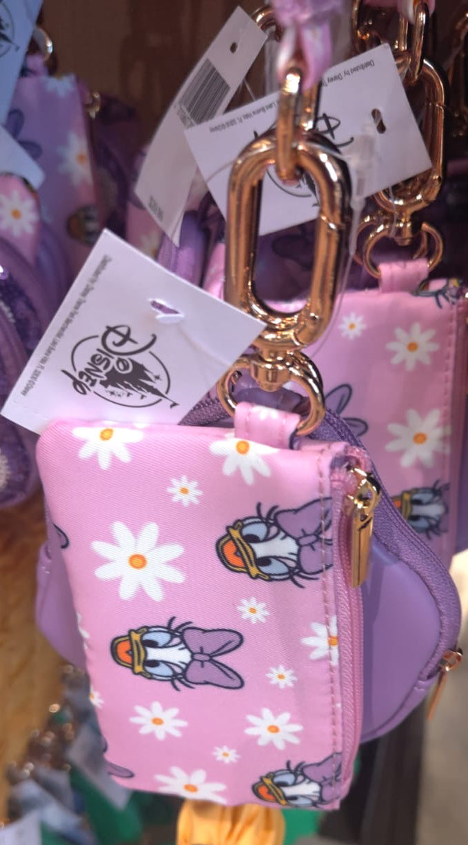 Daisy Duck Coin Purse With Wrist Strap