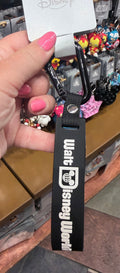 Walt Disney World Black Strap Keyring