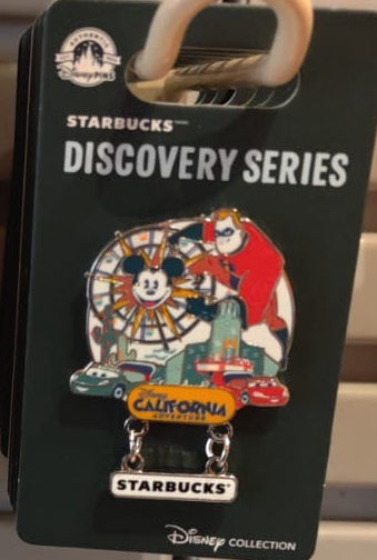 Starbucks Disney California Adventure Pin