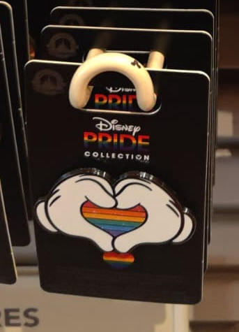 Pride Collection Heart Gloves Pin