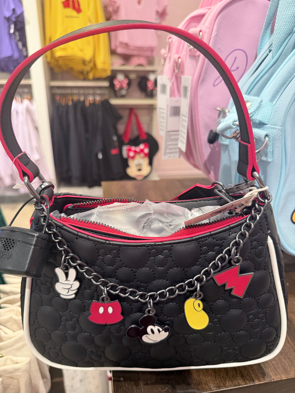 Disney Parks Mickey Shoulder Bag Loungefly