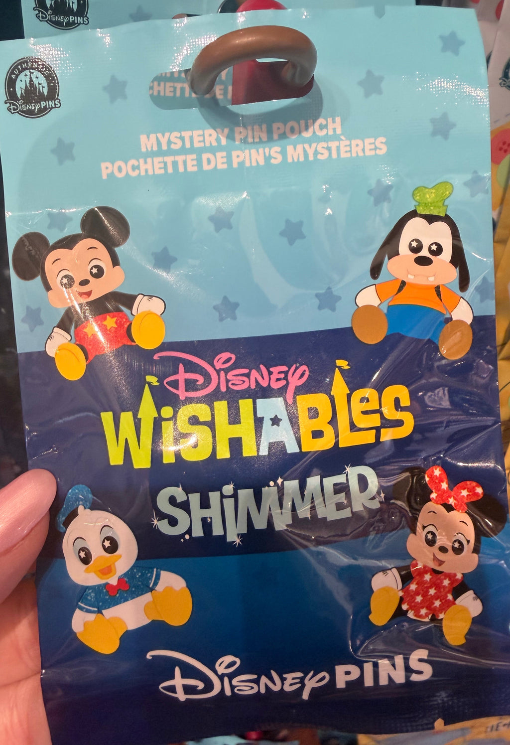 Disney Wishables Shimmer Mystery Pins