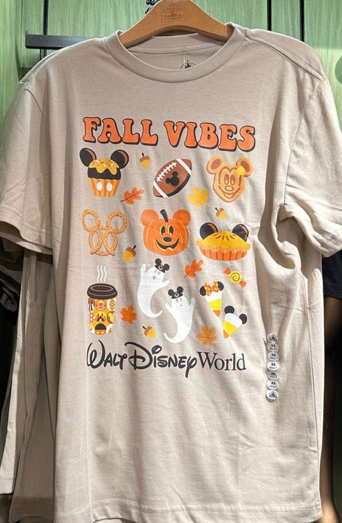 Walt Disney World “Fall Vibes” Adult T-Shirt