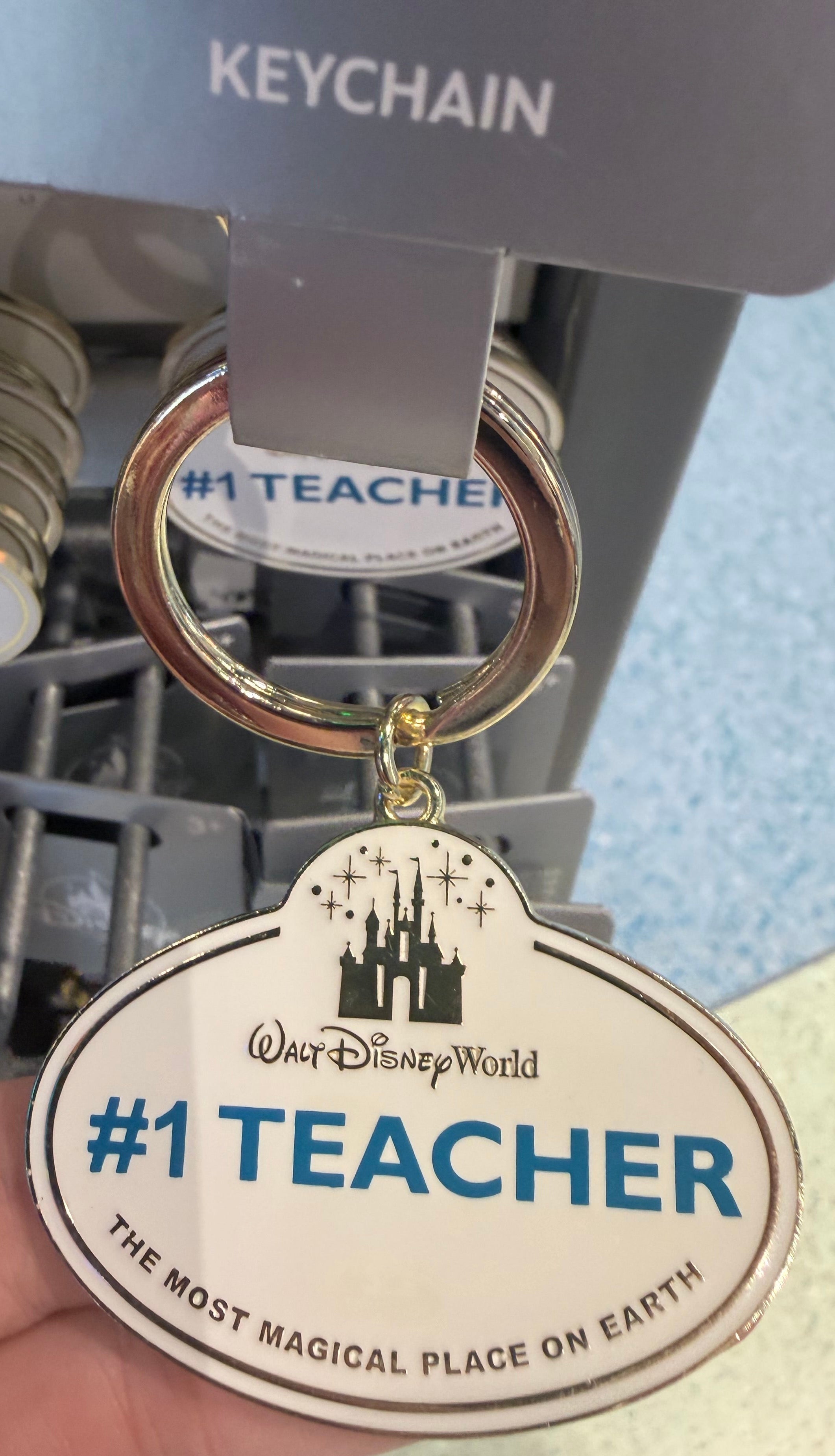Walt Disney World Cast Member Keyring - 11 Styles Available