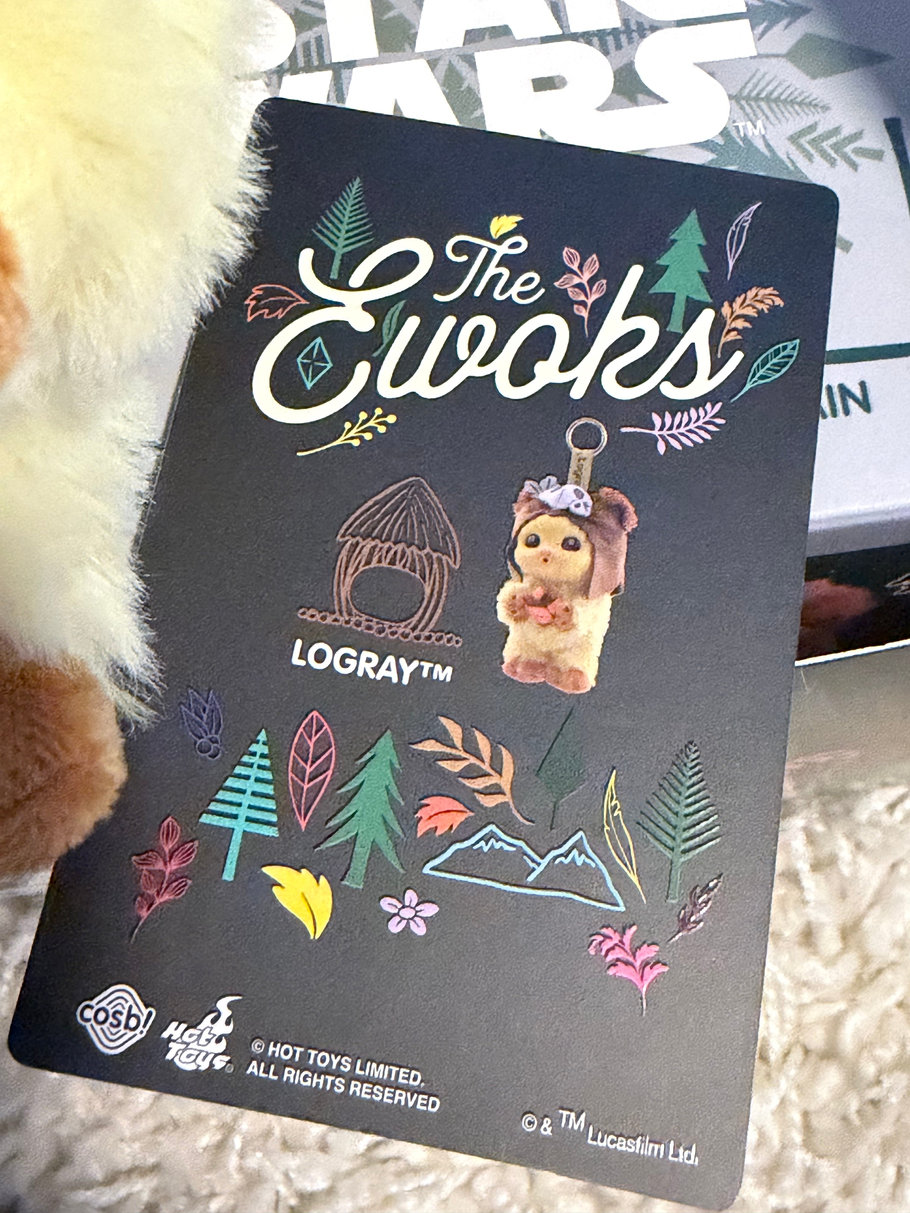 Ewok Cosbi Plush Keychain Series 2 - LOGRAY