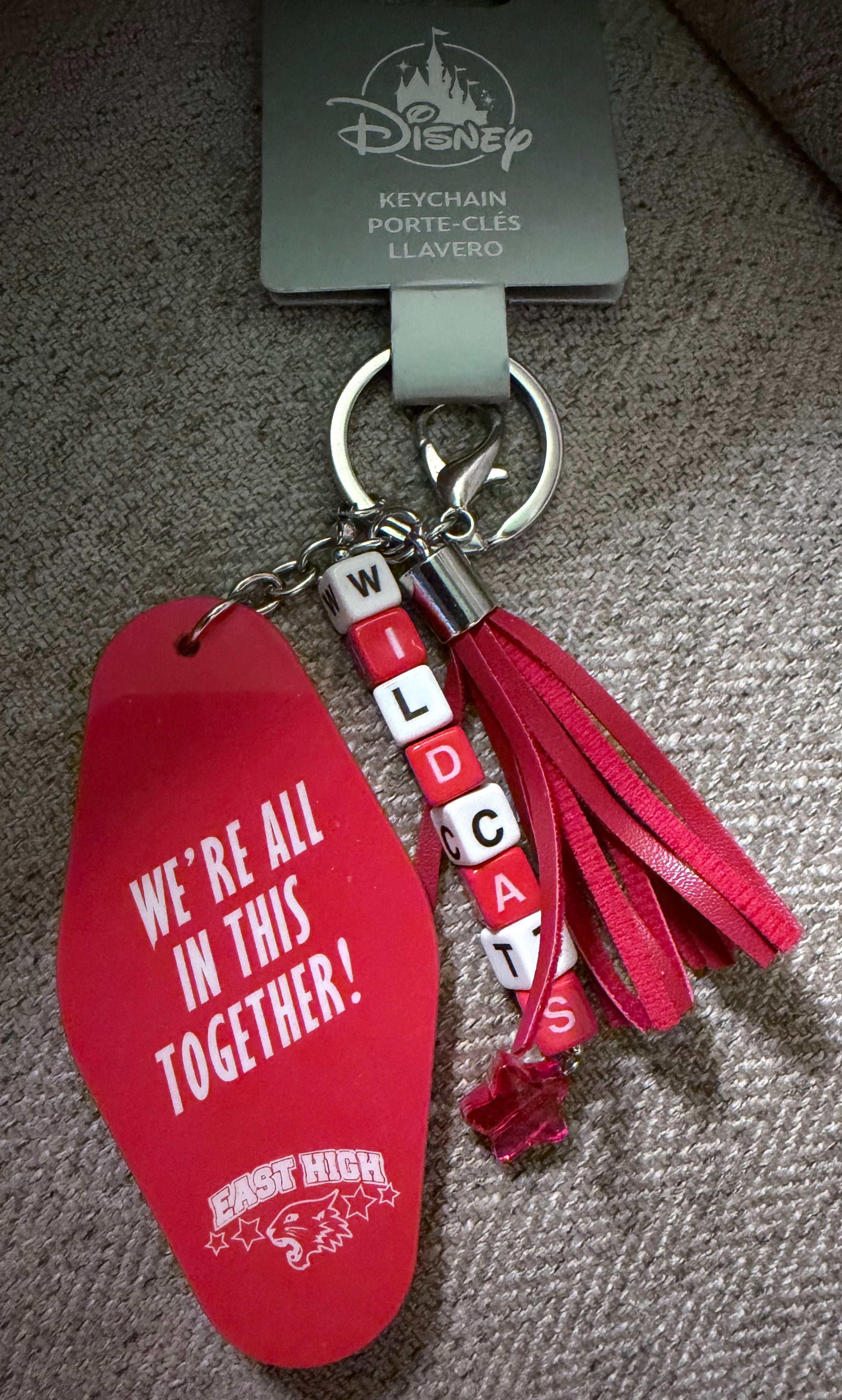 High School Musical Wildcats Keyring