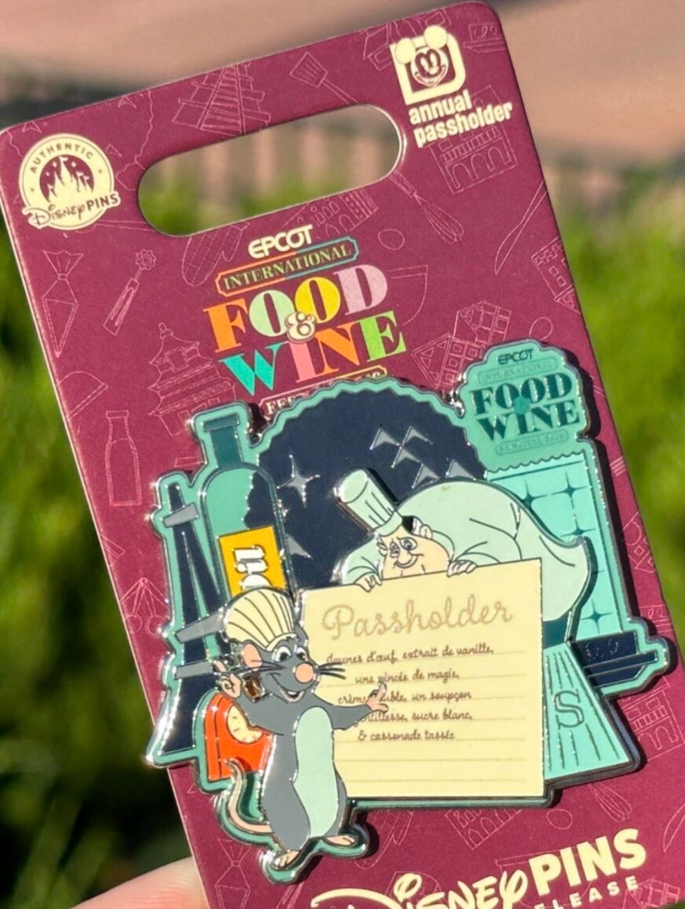Ratatouille Pin