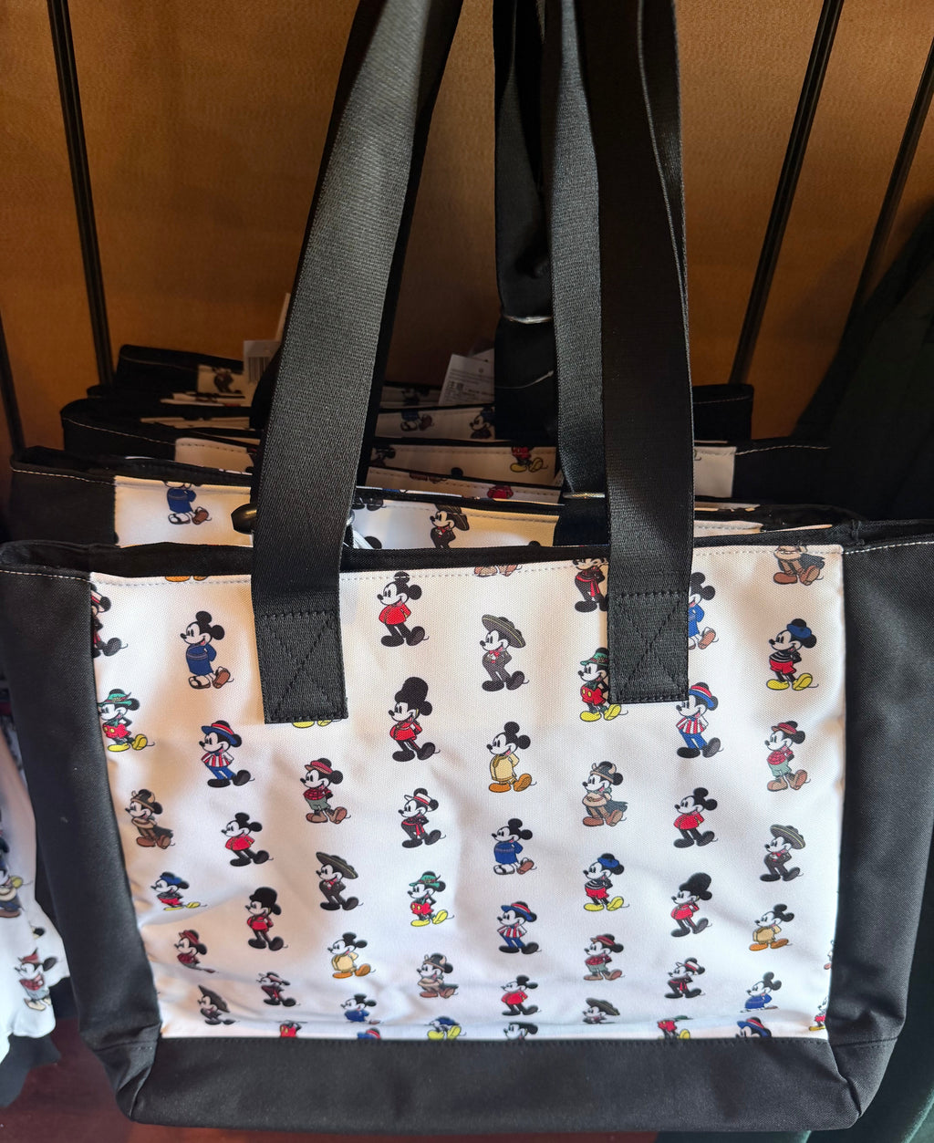 Epcot World Showcase Mickey Tote Bag