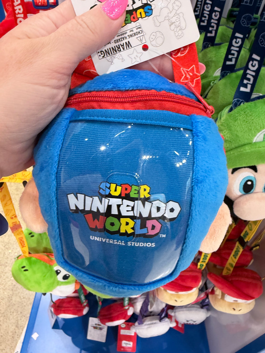 Super Nintendo World Character Coin Small purse bag