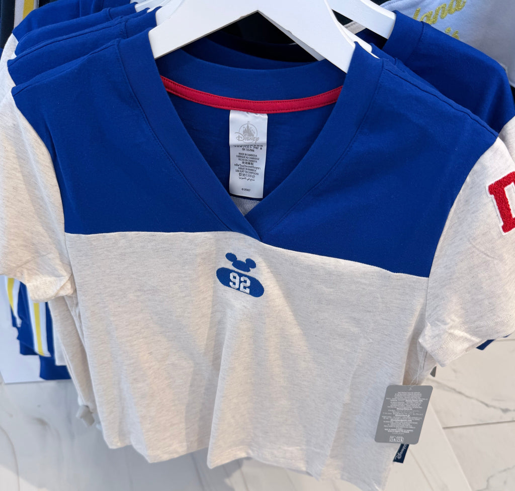 Disney Crest Retro Top