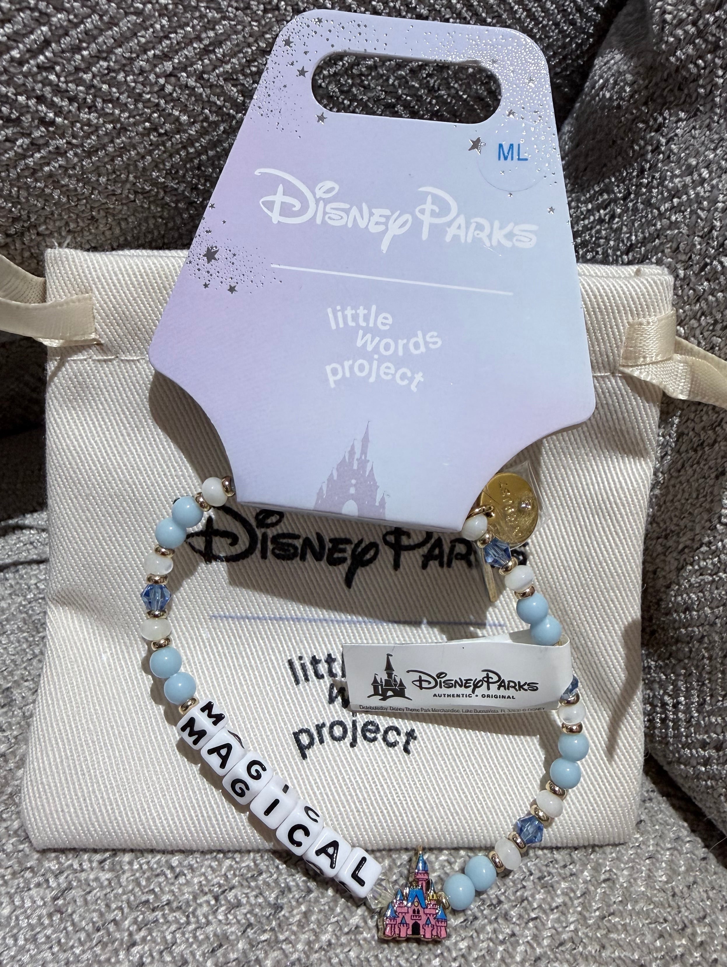 Disney Parks Little Words Project Magical Bracelet