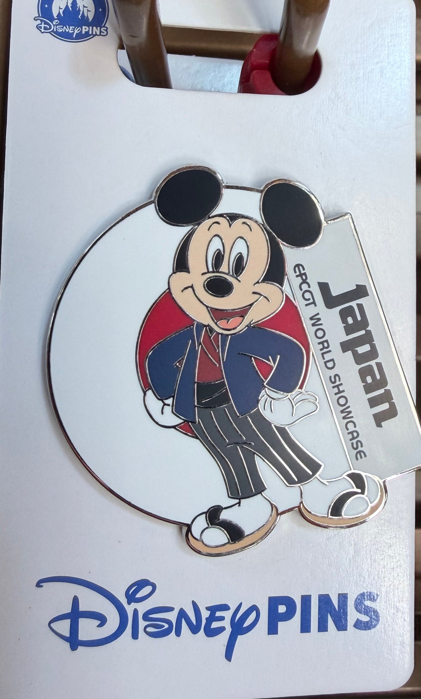 World Showcase Mickey Pins - 11 Countries Available