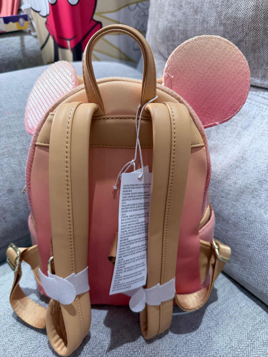 Disney Cruise Line Peach Loungefly