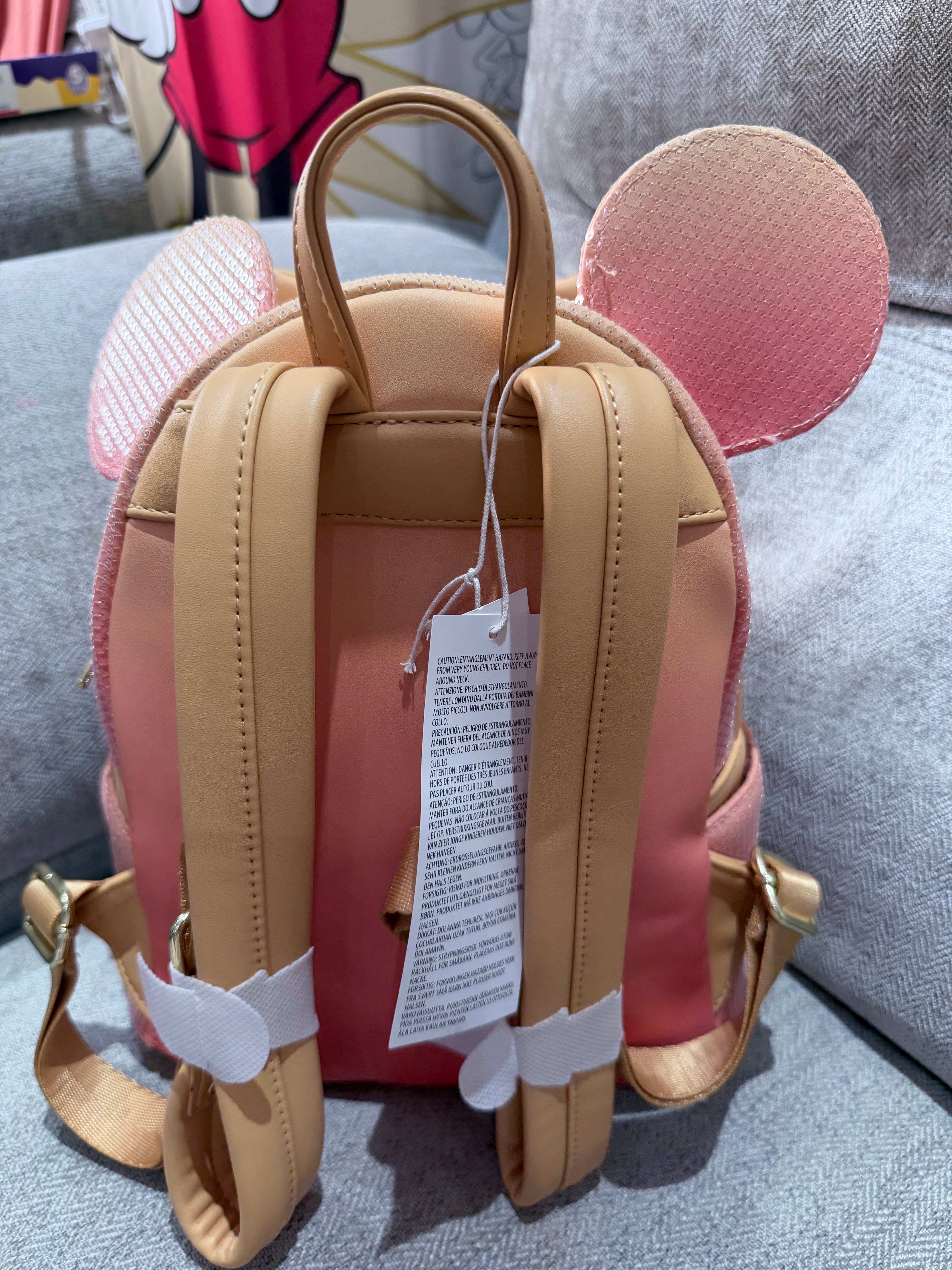 Disney Cruise Line Peach Loungefly
