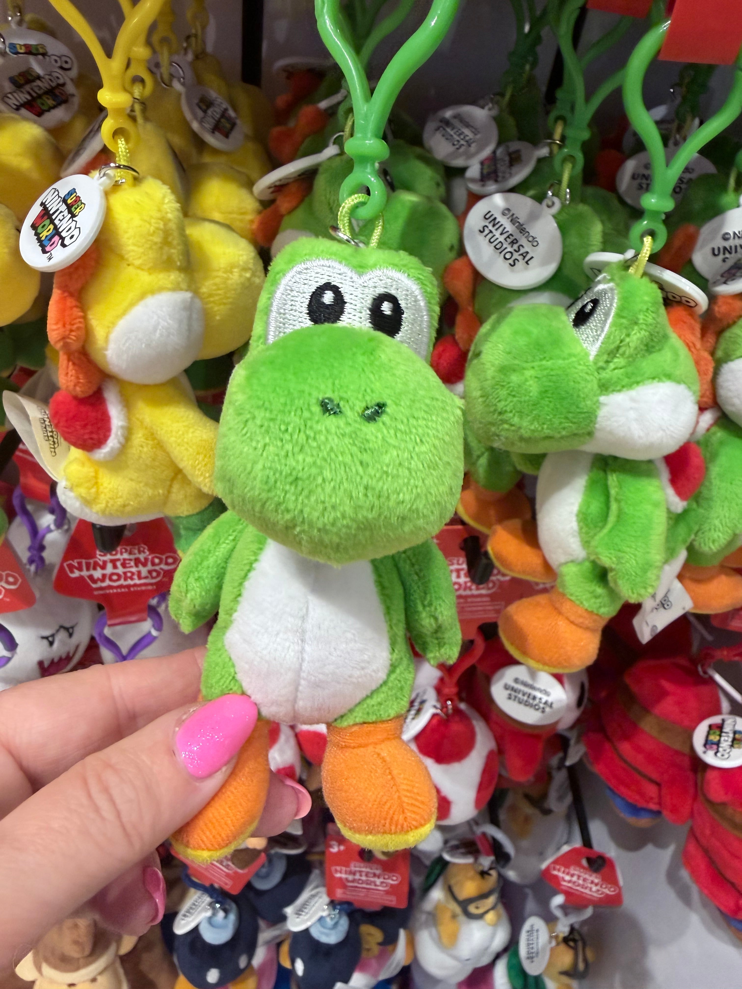 Super Nintendo World Plush Keychain