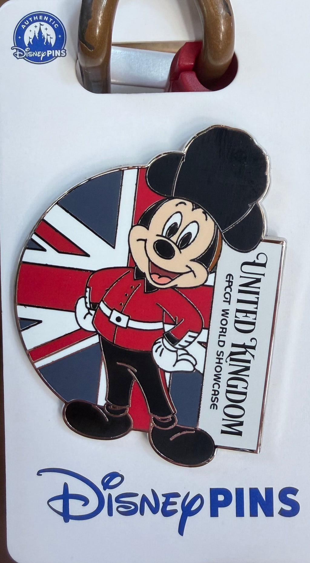World Showcase Mickey Pins - 11 Countries Available
