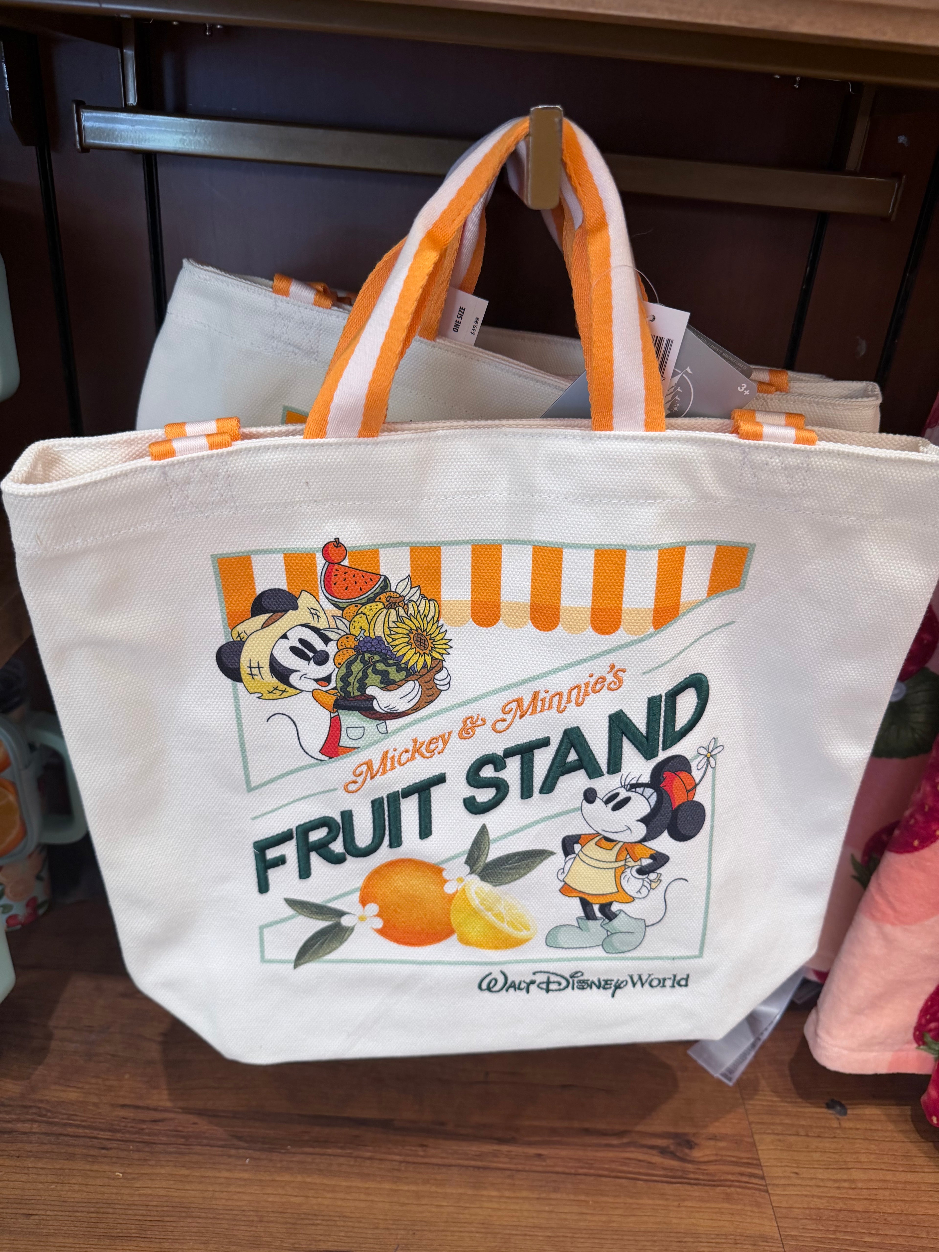 Mickey & Minnie Fruit Stand Small Purse