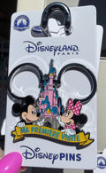 Mickey & Minnie Castle Pin