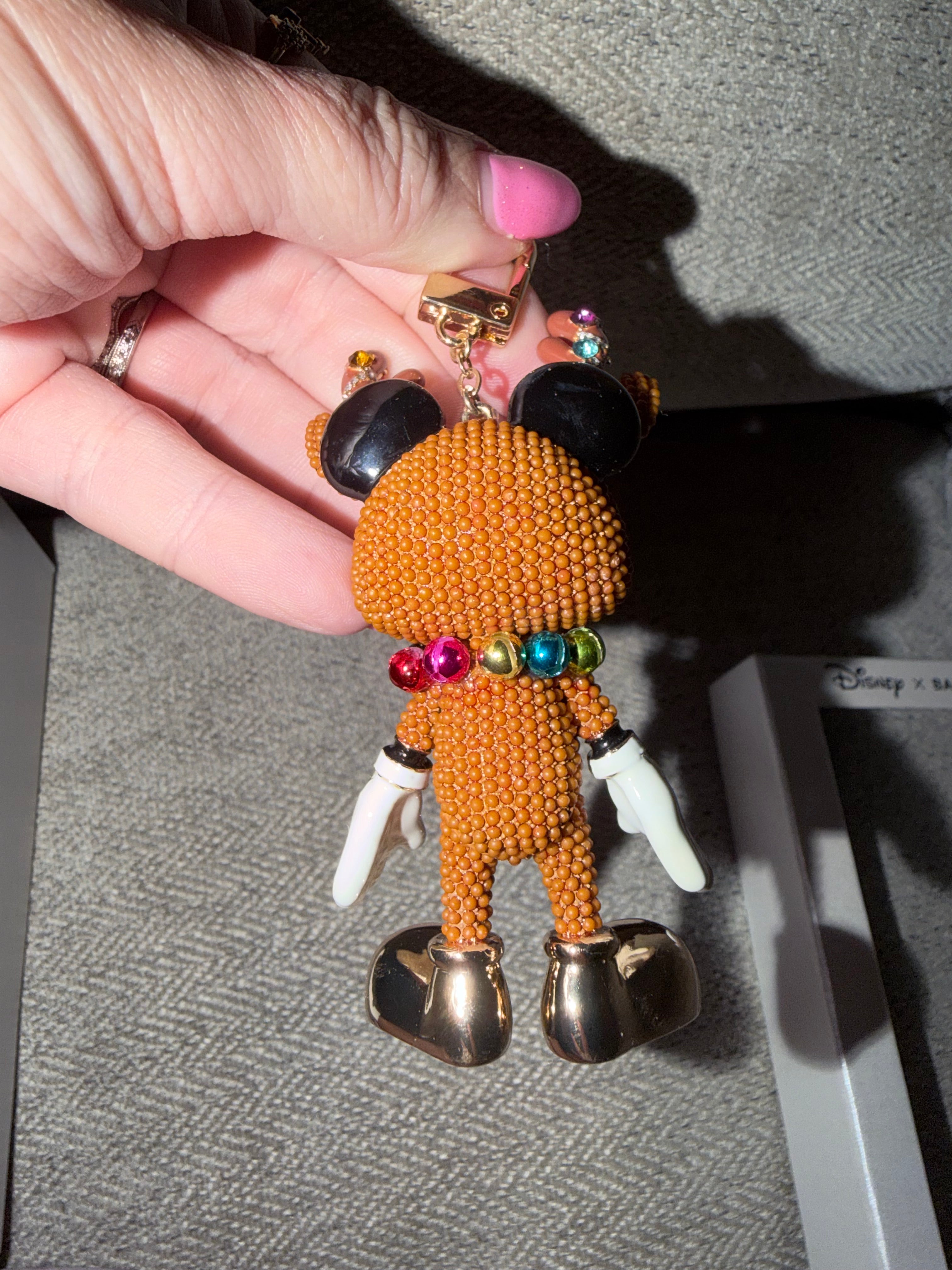 BaubleBar Mickey Mouse Reindeer Bag Charm