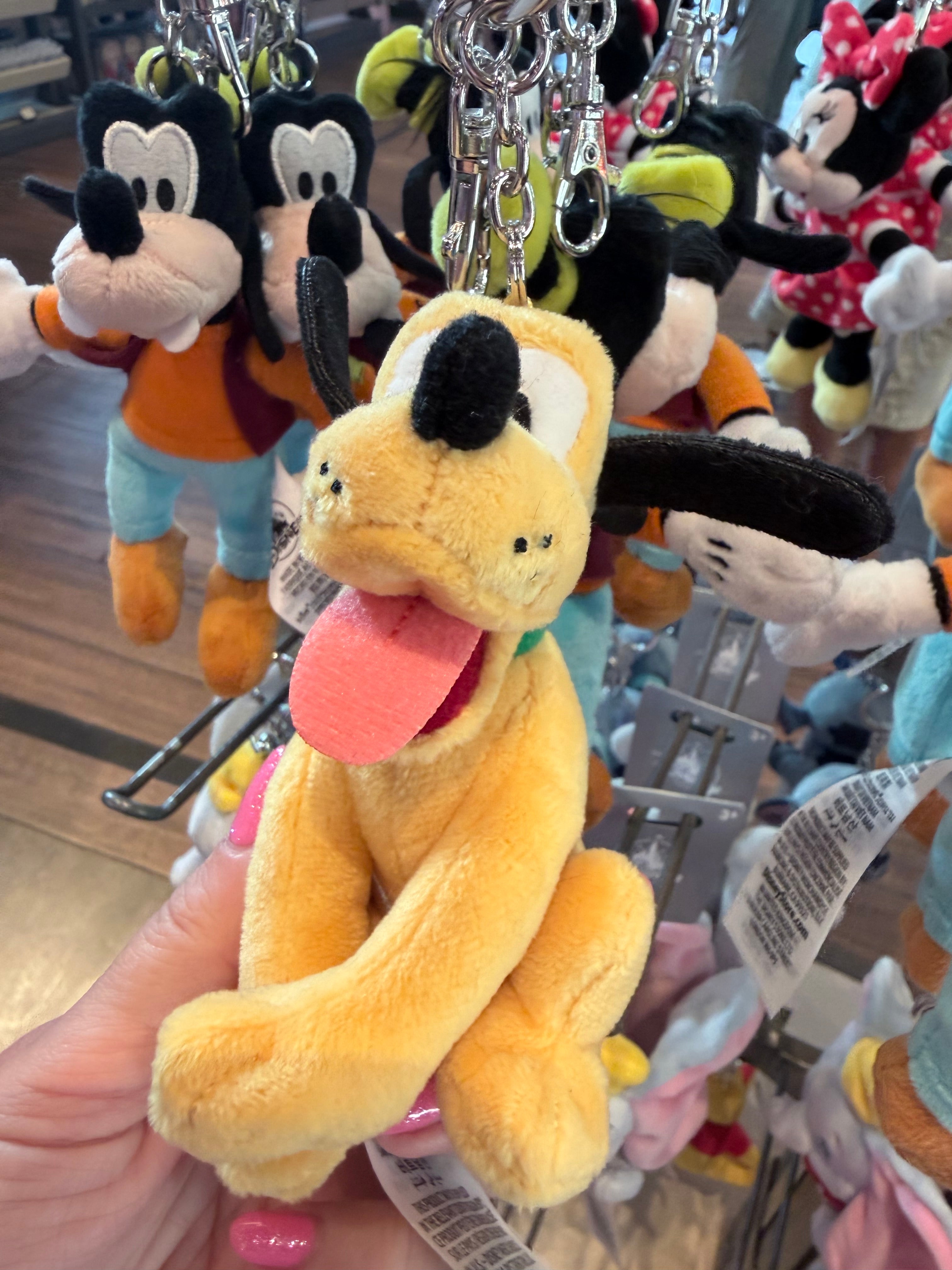 Disney mini plush Keyring - 13 Characters available
