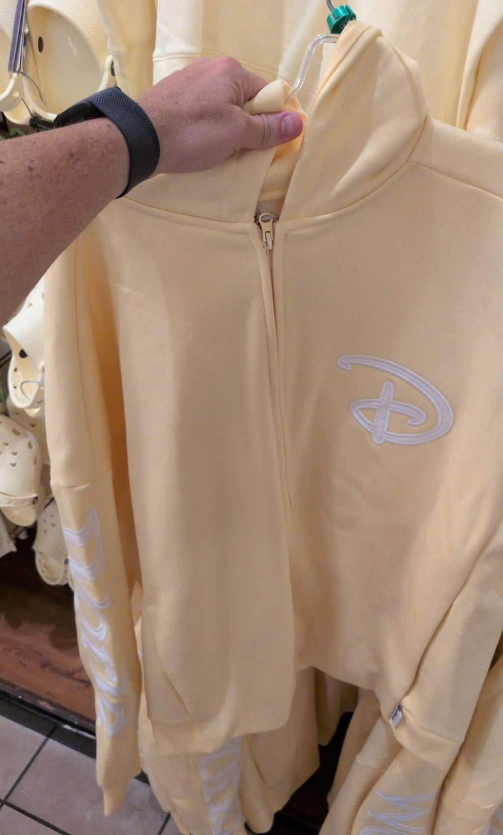 Walt Disney World Yellow Hoodie