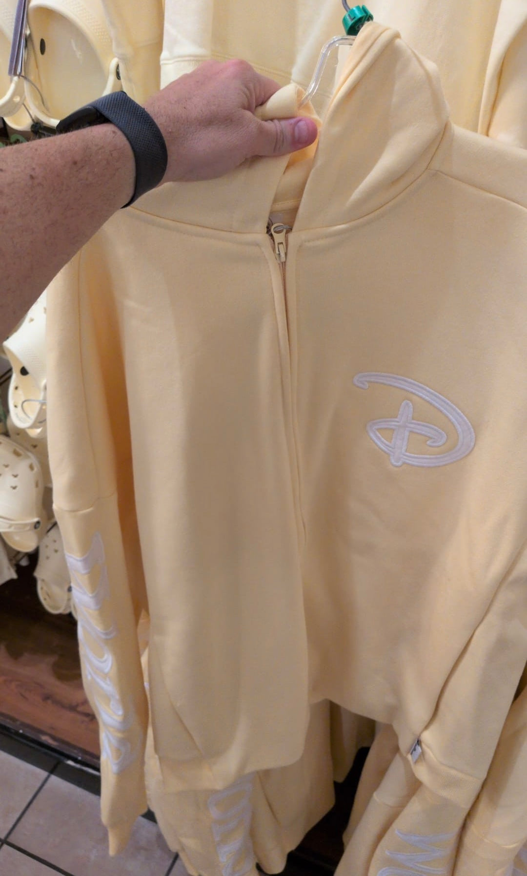 Walt Disney World Yellow Hoodie