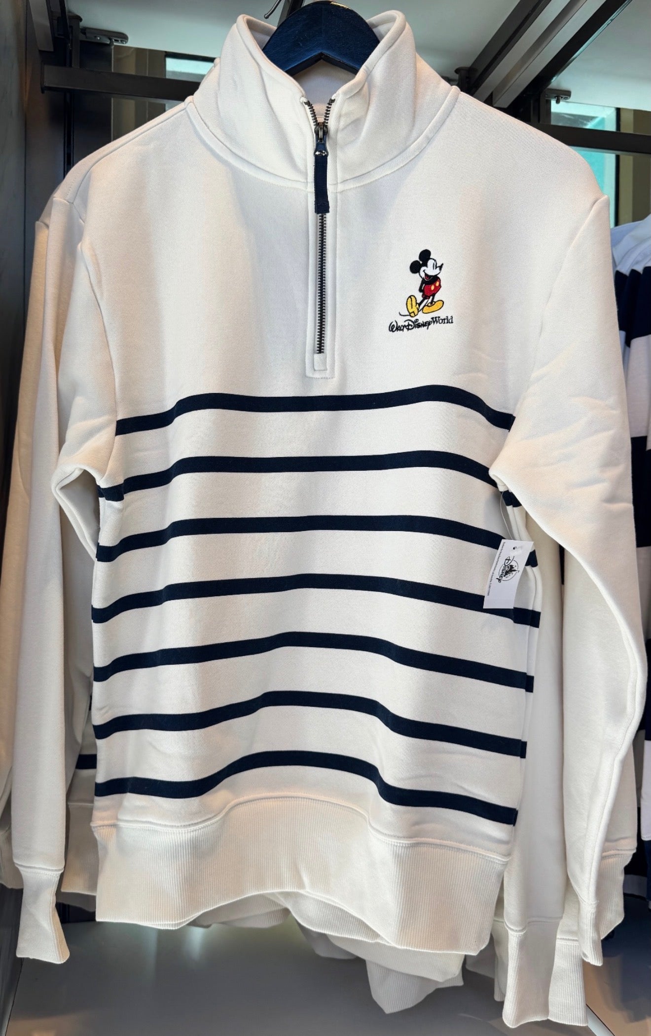 Walt Disney World Mickey Quarter Zip Pullover