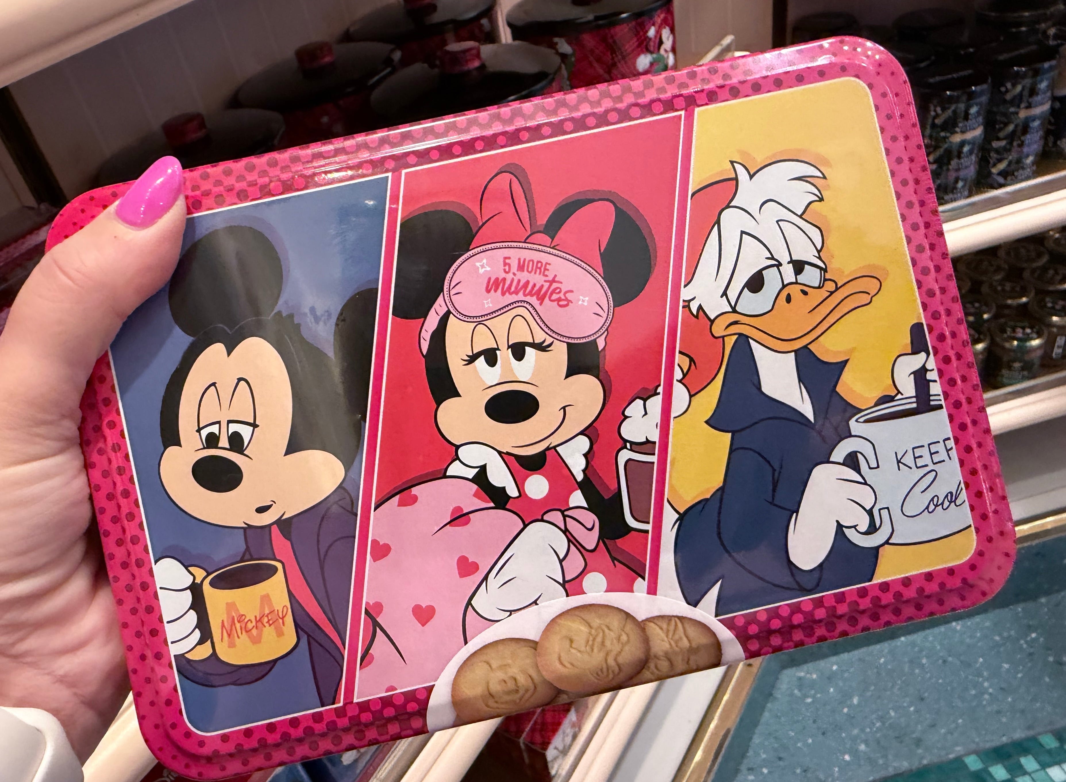 Mickey & Friends Biscuit Tin