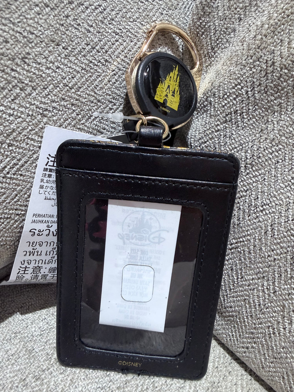 Walt Disney World Retractable Card Holder