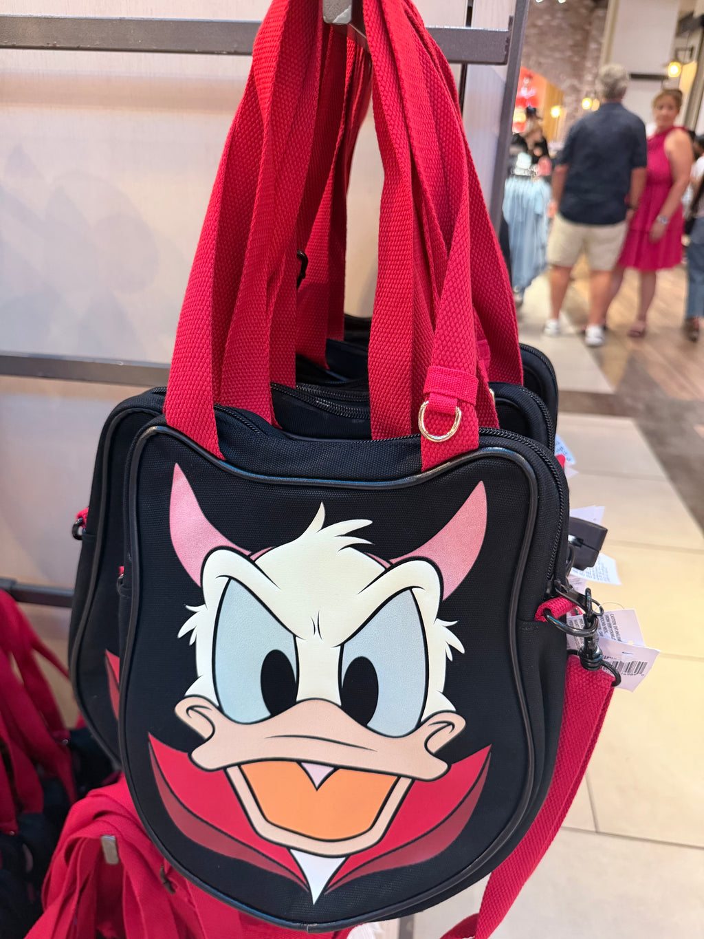 Happy Halloween Donald Duck Tote Bag
