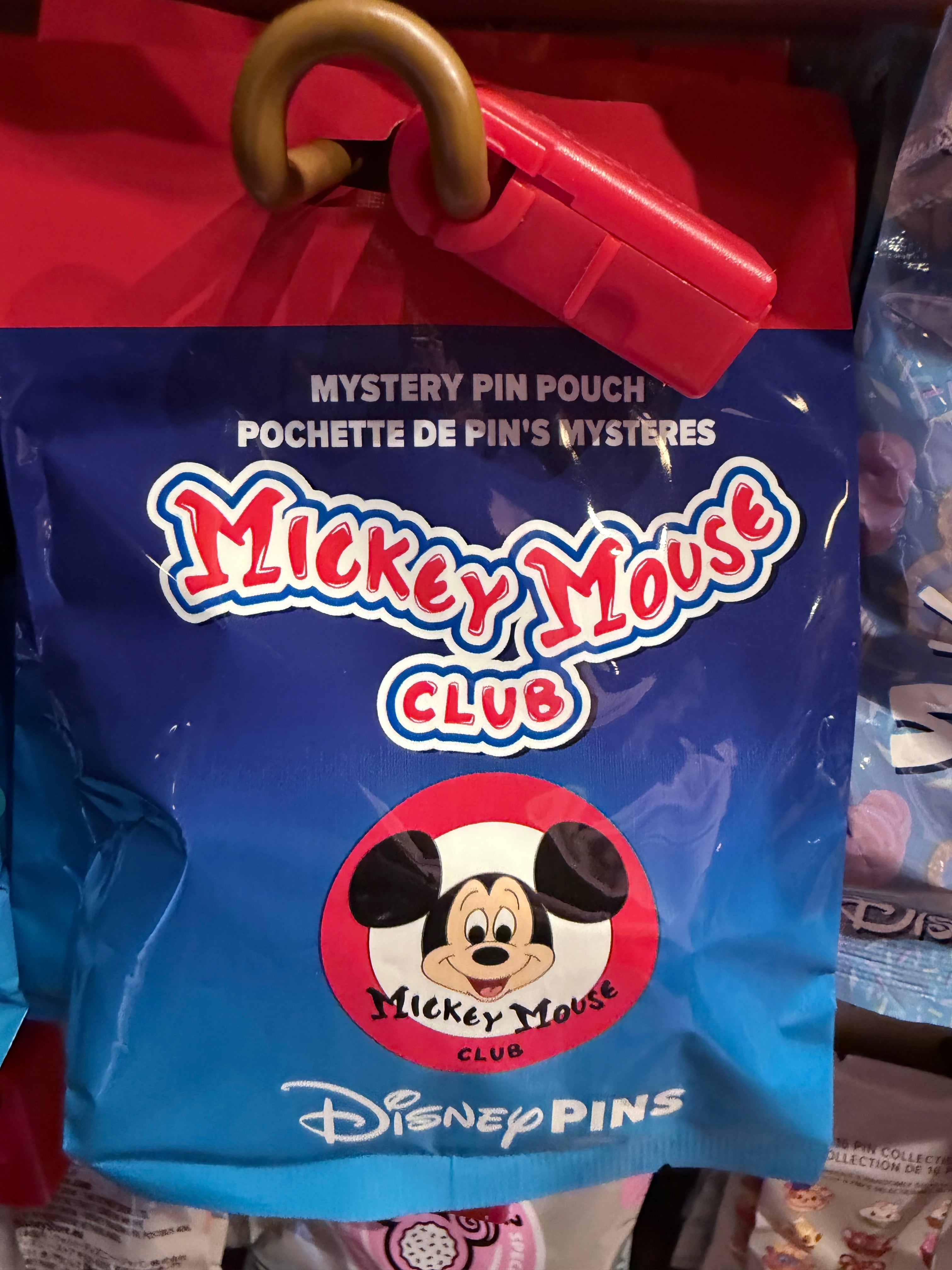 Mickey Mouse Club Mystery Pin Pouch