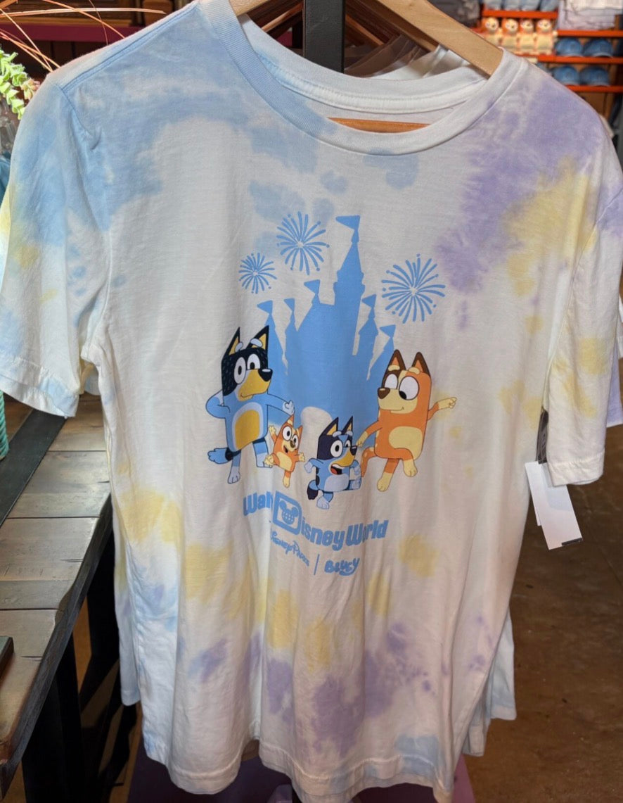 Bluey Family Walt Disney World T-Shirt