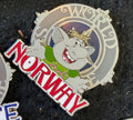 Epcot World Showcase Norway Troll Pin