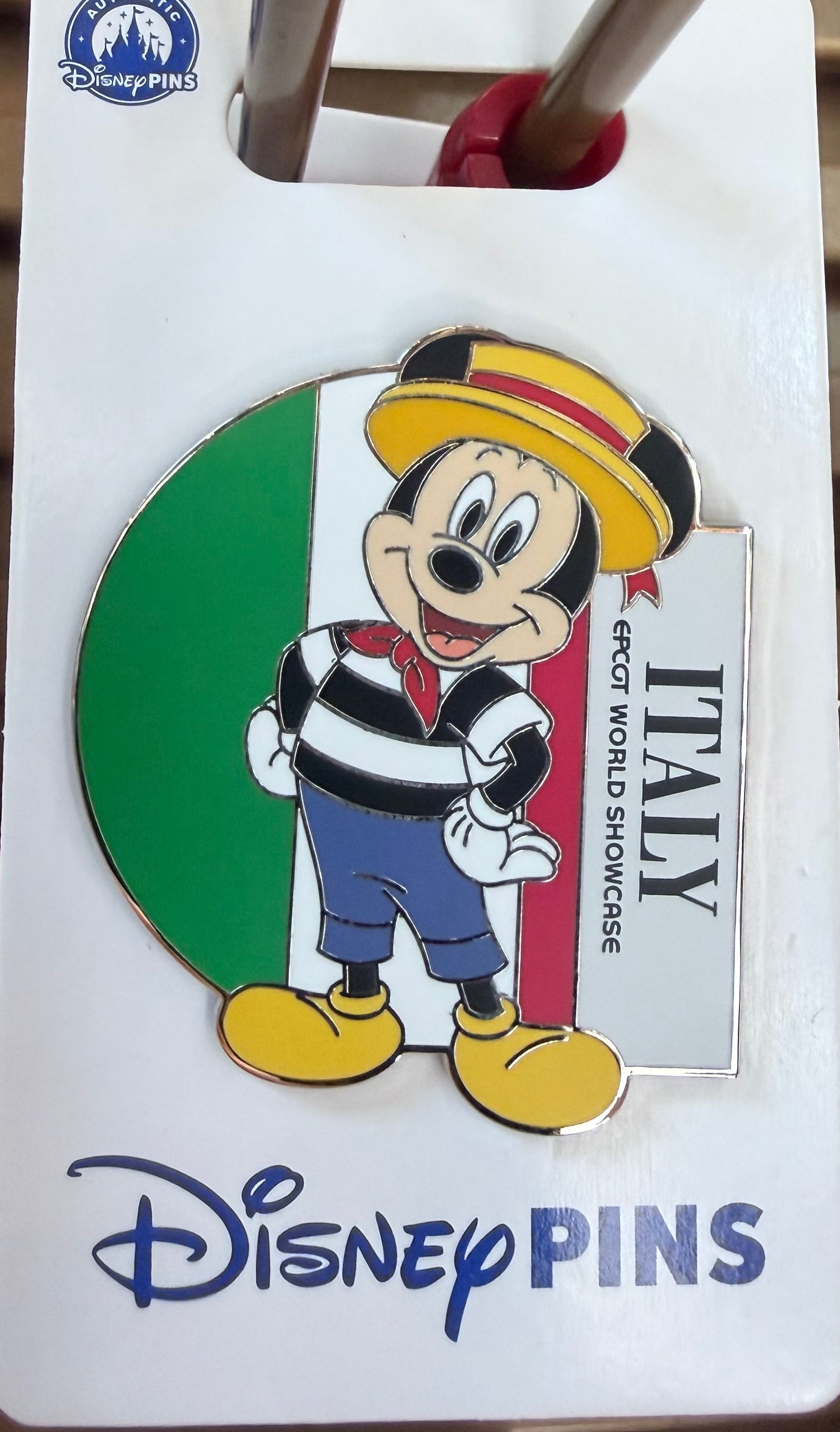 World Showcase Mickey Pins - 11 Countries Available
