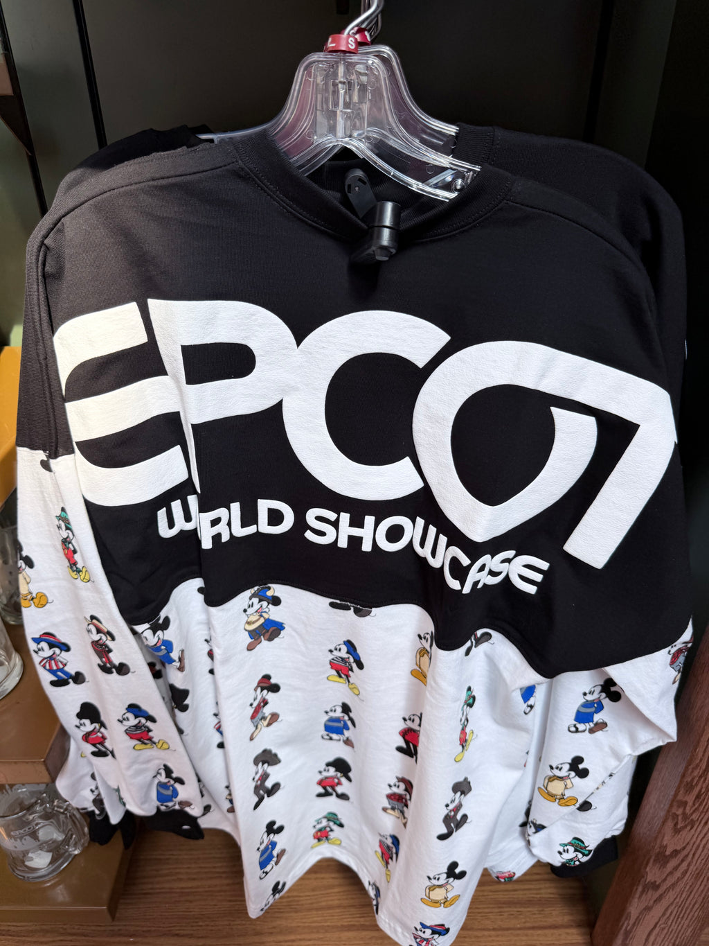 Epcot World Showcase Black Spirit Jersey