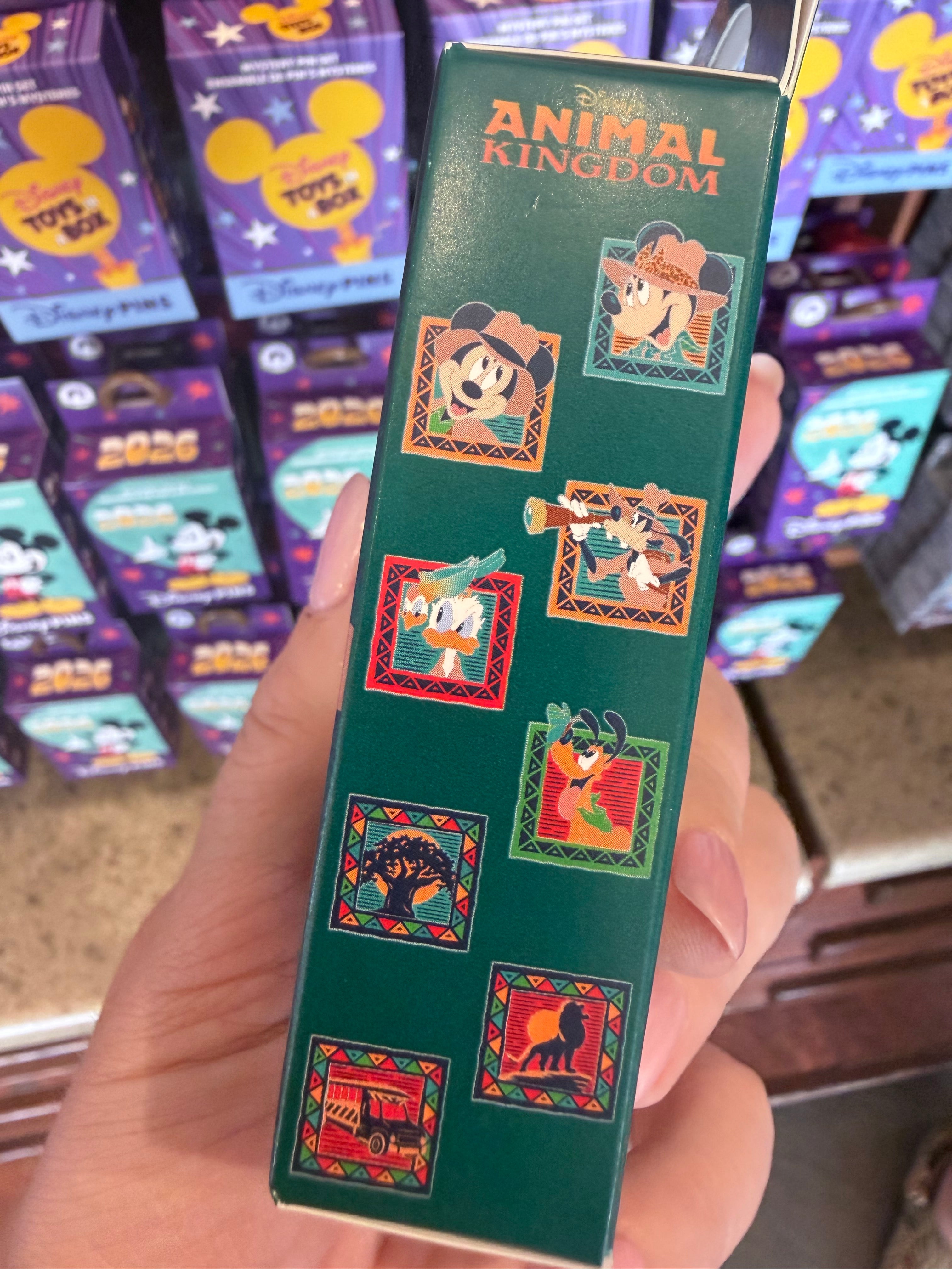 Mystery Animal Kingdom Pin Set